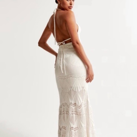 Abercrombie & fitch Crochet Summer Dress NWT - Picture 2 of 10